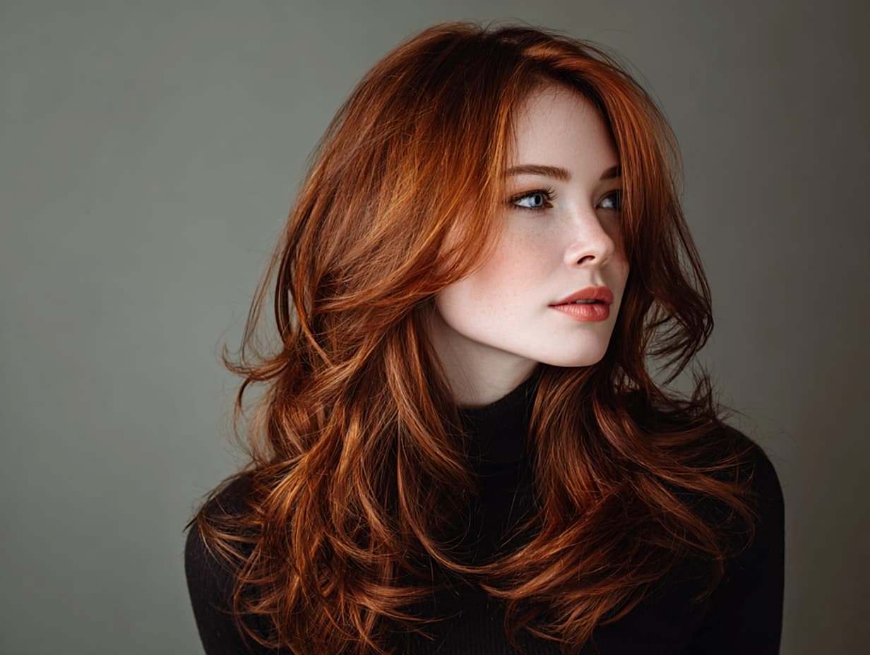 Modern female hairstyle 2025, trending haircuts for women